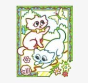 Måla efter nummer - Katter från Reeves med lekfulla katter