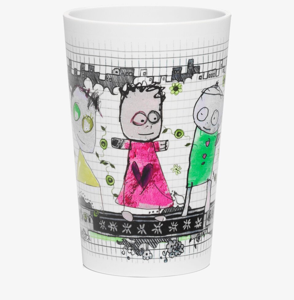 Mugg Citylife 25cl från Poul Pava med konstnärlig design