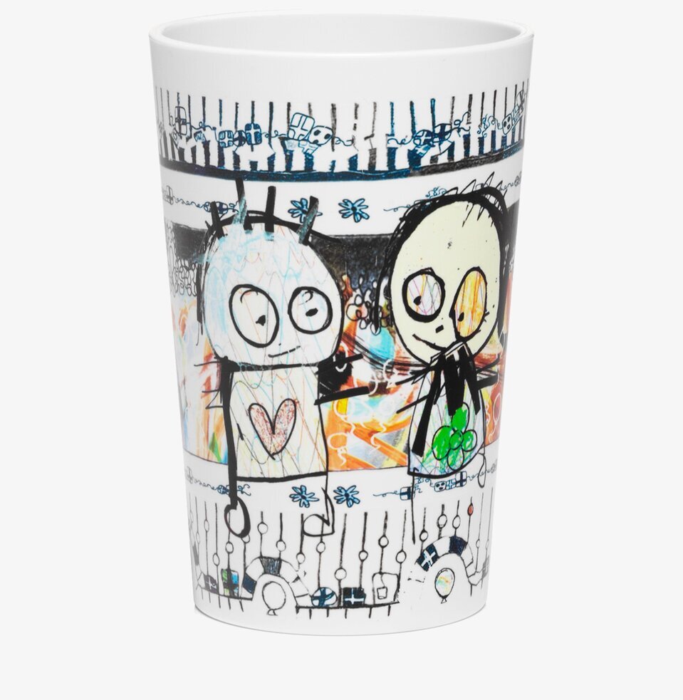 Mugg Party 25cl från Poul Pava med färgstark design