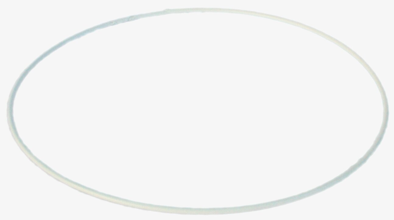 Lampskärmsring 25 cm från Kehikkotuote Finland, vit