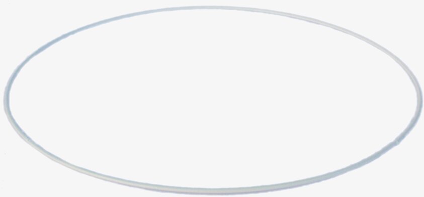 Lampskärmsring 30 cm från Kehikkotuote Finland i vit färg