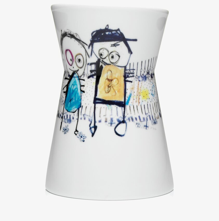 Vas Beach/Party från Poul Pava med livliga illustrationer