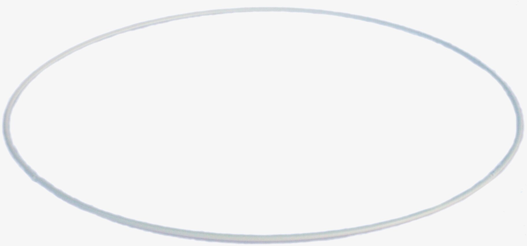 Lampskärmsring 35 cm från Kehikkotuote Finland, vit