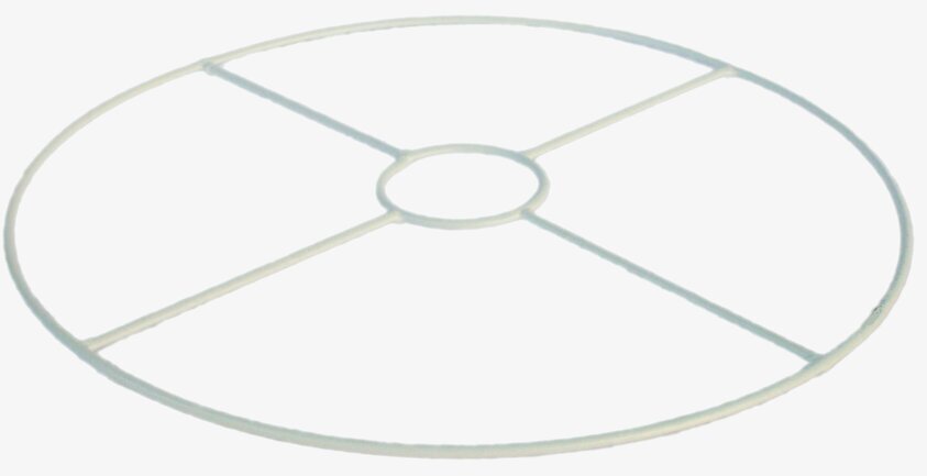 Lampskärmsring med fäste 25 cm från Kehikkotuote Finland