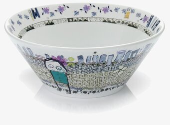 Skål Be Friends Ø25cm från Poul Pava med lekfull design