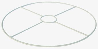 Lampskärmsring med fäste 30 cm från Kehikkotuote Finland