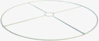 Lampskärmsring med fäste 45 cm från Kehikkotuote Finland
