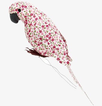 Vackra Undulater från Rice - färgglad prydnad med blommönster