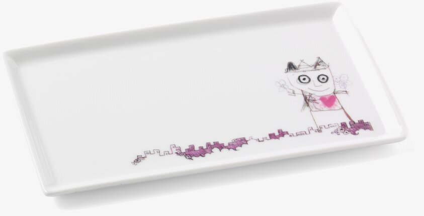 Assiett Be Friends från Poul Pava med lekfull design