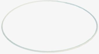 Lampskärmsring 24 cm från Kehikkotuote Finland mot ljus bakgrund