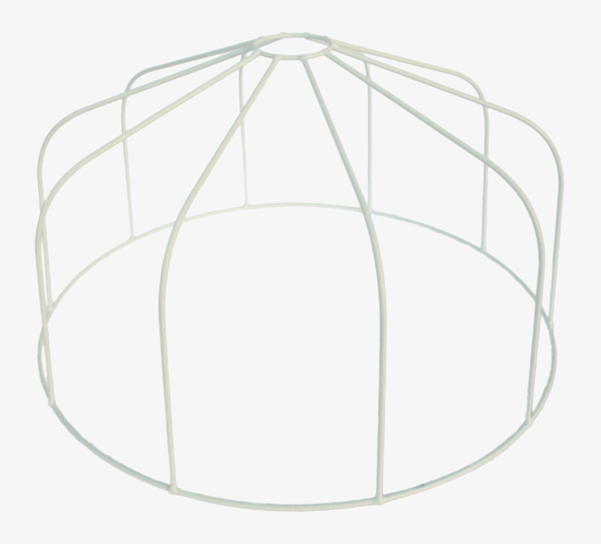 Lampskärmstomme Mia 38 från Kehikkotuote Finland, vit