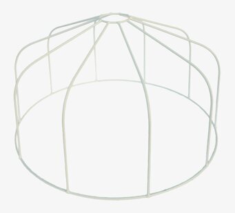 Lampskärmstomme Mia 38 från Kehikkotuote Finland, vit