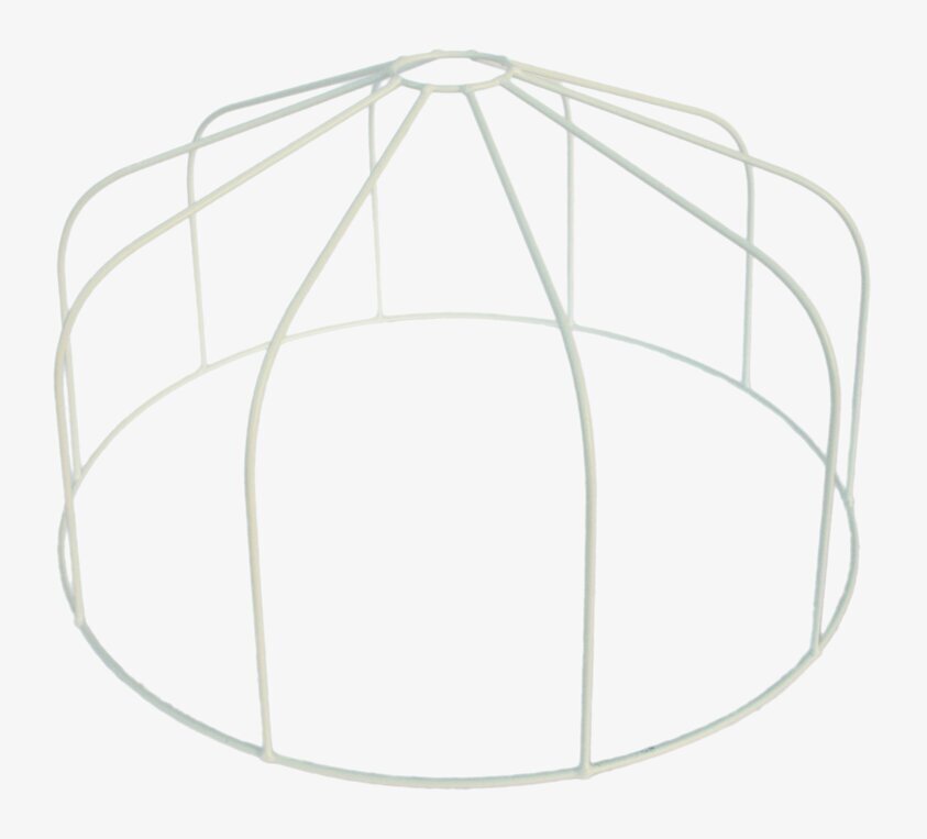 Lampskärmstomme Mia 38 från Kehikkotuote Finland, vit