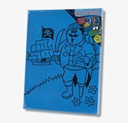Min första canvas - Pirat från Reeves för barn och nybörjare