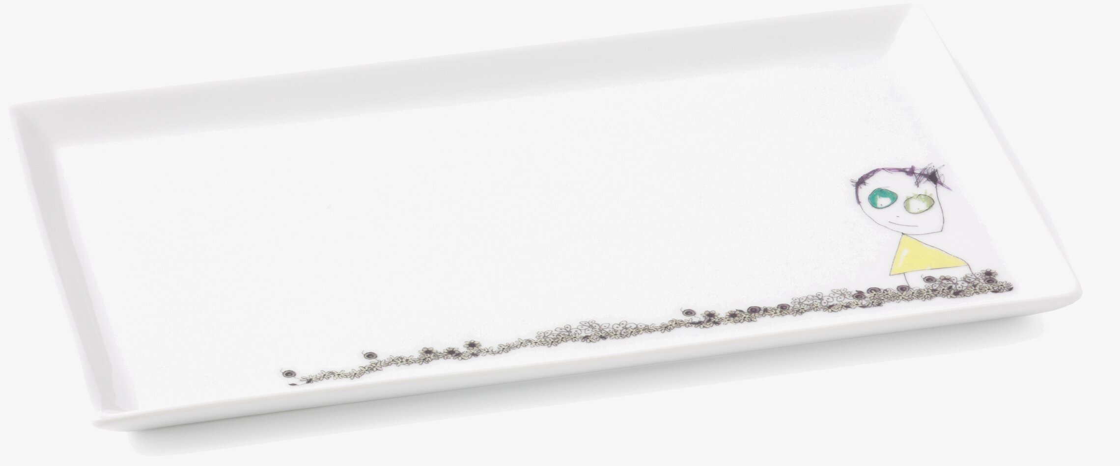 Tallrik Be Friends från Poul Pava med lekfull design