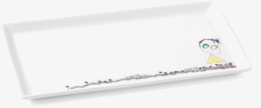 Tallrik Be Friends från Poul Pava med lekfull design