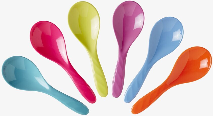 Salladssked Go For The Fun från Rice i färgglada toner