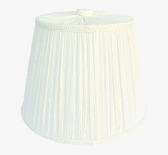 Lampskärm Alina från Kehikkotuote Finland i vit veckad design