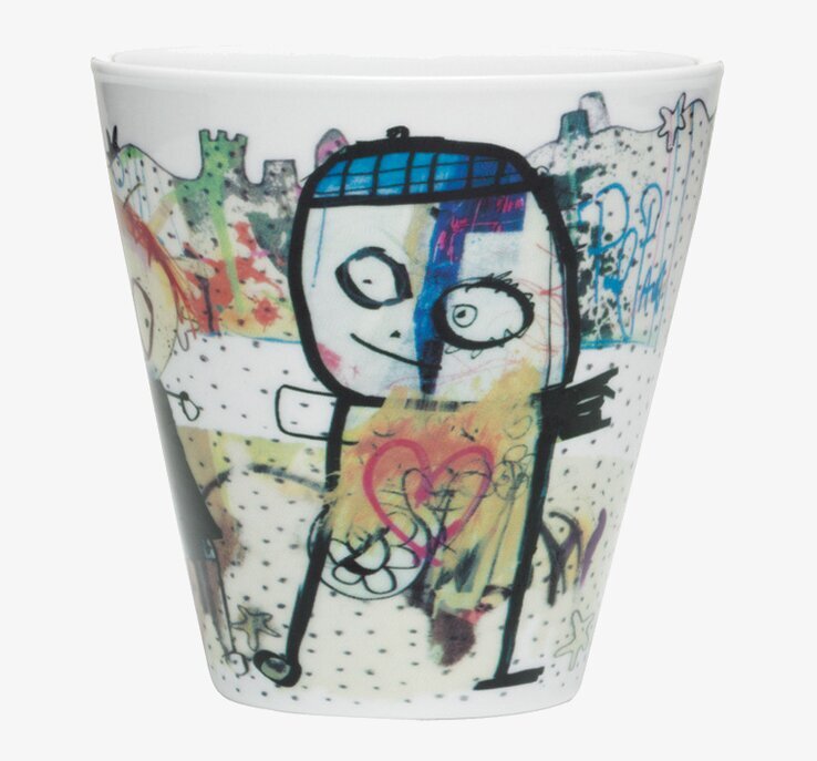 Äggkopp Beach 4-pack från Poul Pava i färgglad design