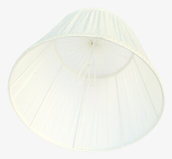 Lampskärm Alina från Kehikkotuote Finland i vit tygdesign