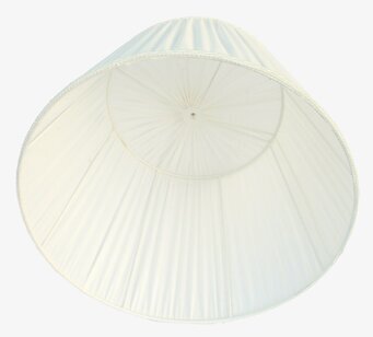 Lampskärm Alina från Kehikkotuote Finland, vit och veckad