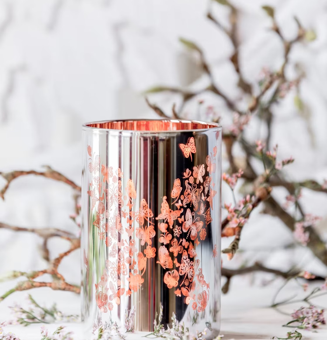 Butterfly Formation - Majas Cottage, spegelblank cylinderform