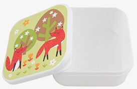 Matbox Räv från Sass & Belle med söta rävar och naturmotiv