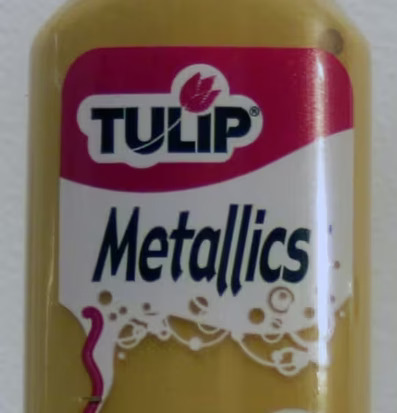 Tulip Metallic 3D - Guld från Tulip med gyllene 3D-färg