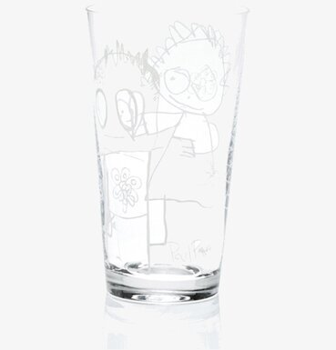 Vas Pure Friends från Poul Pava med lekfulla vita figurer