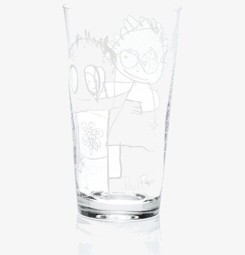 Vas Pure Friends från Poul Pava med lekfulla vita figurer