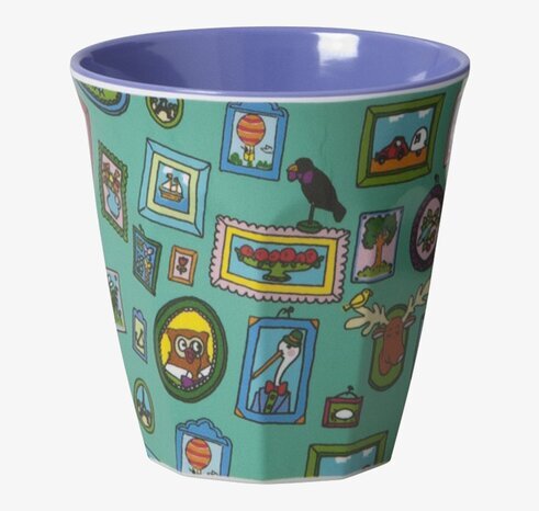 Mugg Fotoram från Rice med färgglada och lekfulla motiv