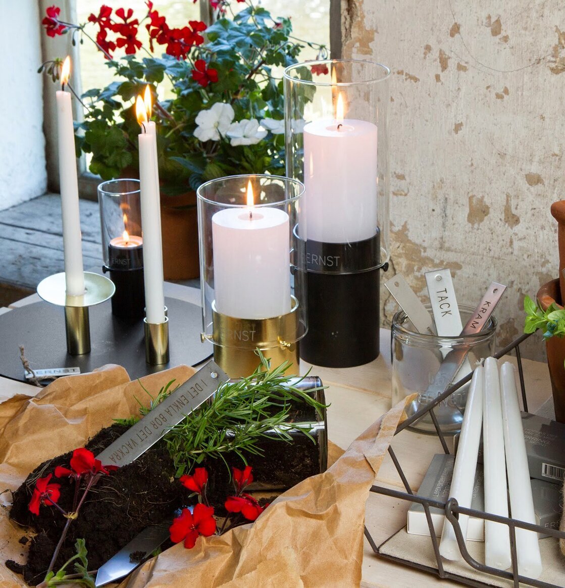 Foto: Harmonisk blandning av modern stil och rustik charm