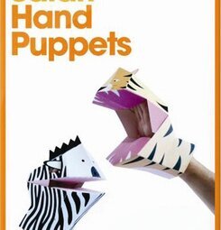 Handdockor Safari från Worldwide co, fyra djurhanddockor