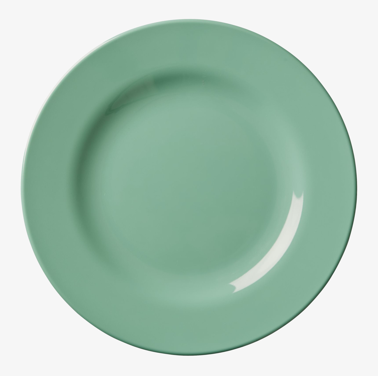 Tallrikar 6-Pack In Color We Trust från Rice i mintgrön färg