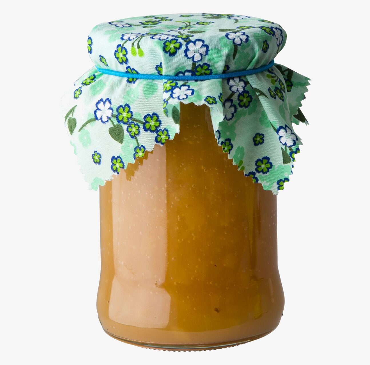 Tyghätta Till Glasburk 5-pack från Rice med blommönster