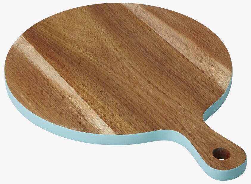 Skärbräda Acacia Mint från Rice med mintgrön kant