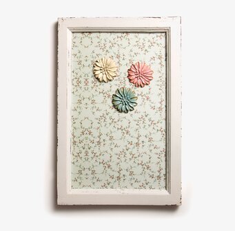 Magnettavla Blomma från Sass & Belle med blommiga magneter