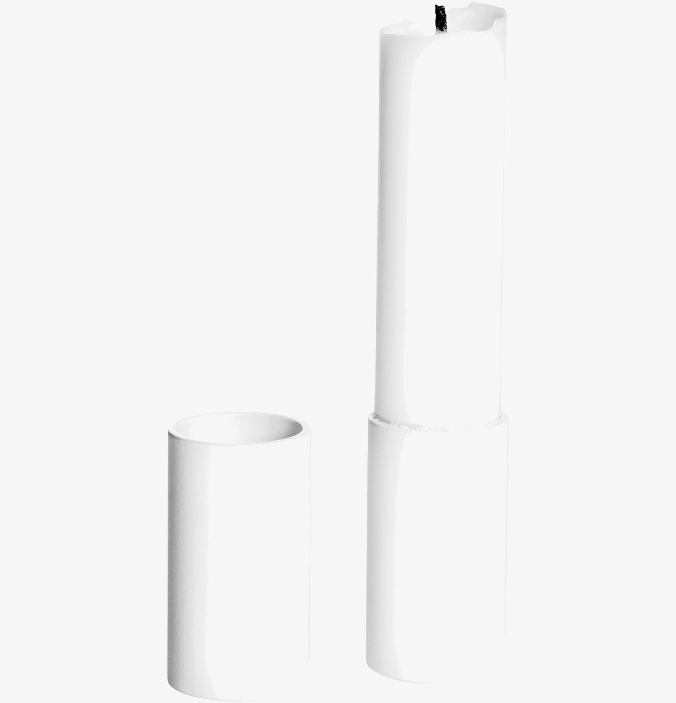 Ljusstump Mellan Vit från Ernst mot en vit bakgrund