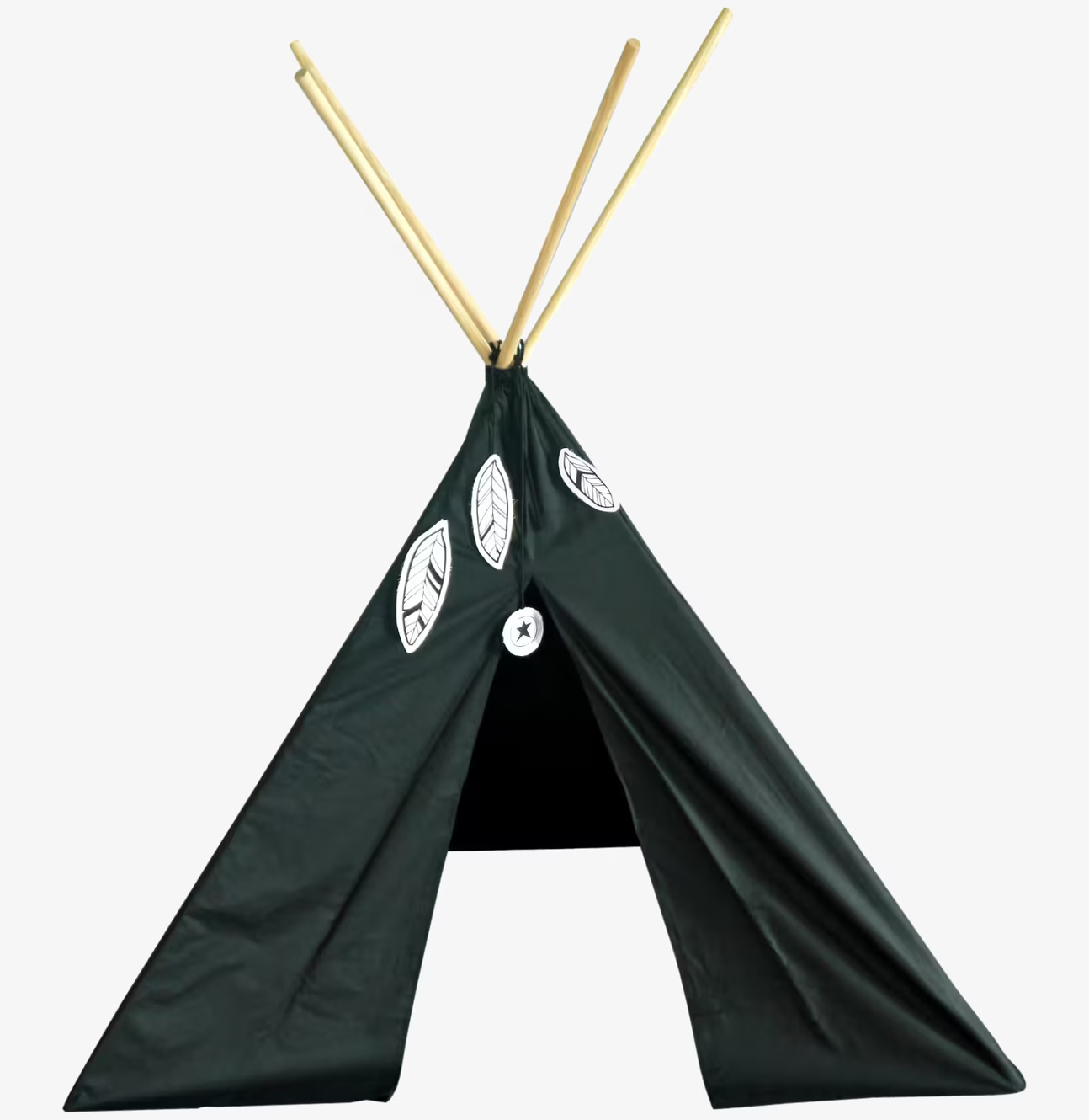 Basic Tipi - Svart från A Little Lovely Company i barnrum