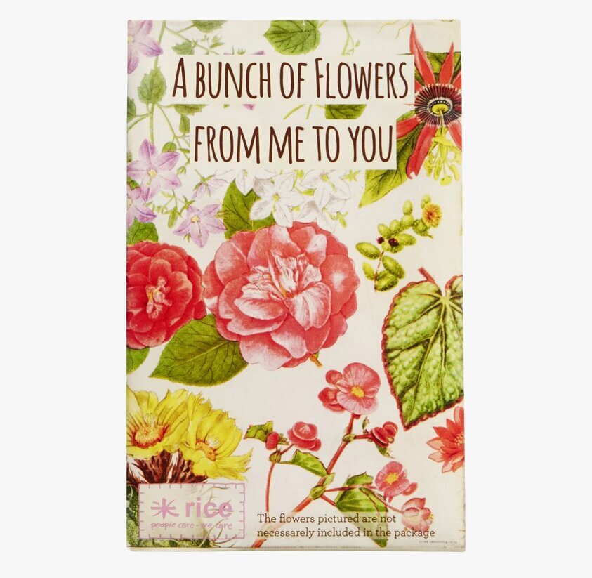 Mail A Bouquet - Wild Flowers från Rice i färgglad förpackning