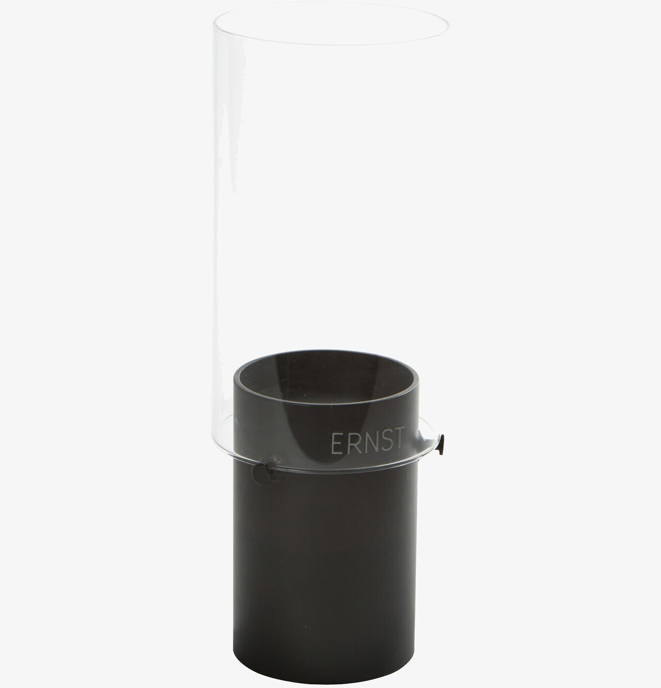 Rund Lykta Svart Hög från Ernst med elegant design