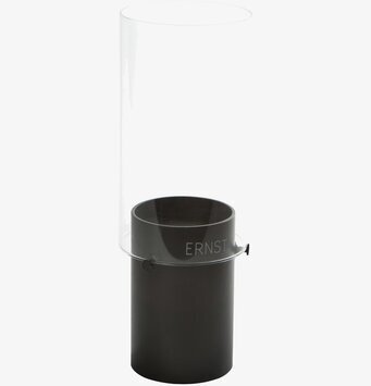 Rund Lykta Svart Hög från Ernst med elegant design