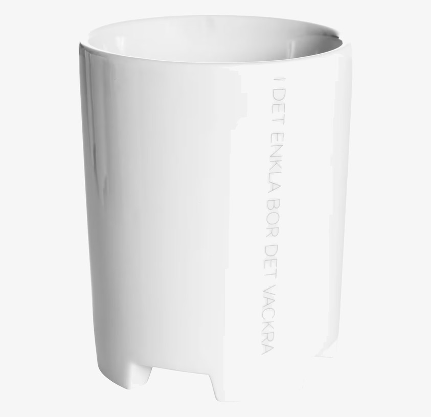 Mugg Citat Enkla från Ernst i minimalistisk design