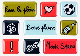 Kylskåpsmagneter Killmagnet från Derriére la porte