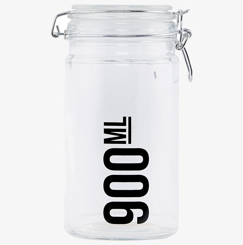 Glasburk 900 ml från House Doctor med tätslutande lock