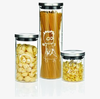 Glasburk Pure Friends S från Poul Pava med pastainnehåll