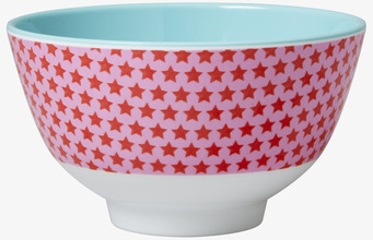 Liten Skål Melamin Star Print från Rice med stjärnmönster