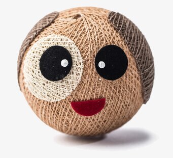 Boll Valp Brun - Vasanthi, en valpleksak från Vasanthi