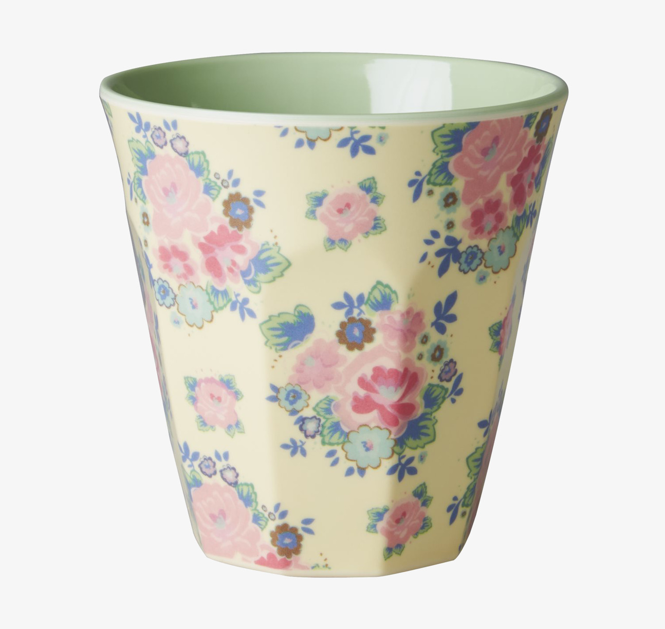 Mugg Dutch Rose Print från Rice med blommigt mönster