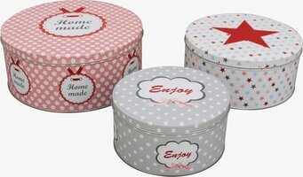 Tre plåtlådor från Krasilnikoff, Tin Boxes Home Made